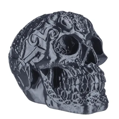 27,80€/kg 3D Filament 1,75mm PLA+ Silk Dunkel Grau 0,5 kg