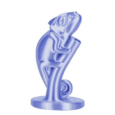 27,80€/kg 3D Filament 1,75mm PLA+ Silk Hell Blau 0,5 kg