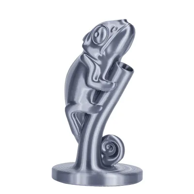 27,80€/kg 3D Filament 1,75mm PLA+ Silk Grau 0,5 kg