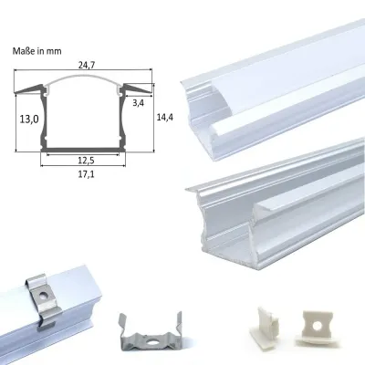 Aluminium Profil Fuge-tief