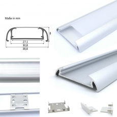 Aluminium Profil Aufbau-breit