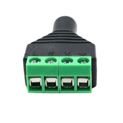 5x Klinkenbuchse 3,5mm Terminal B