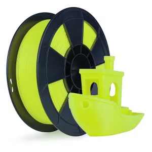 3D Filament 1,75mm PLA+ Neon Gelb 1kg