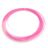 3D Filament 1,75mm PLA Weiß zu Pink durch UV 20m ca. 55g