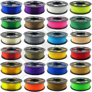 3x 1kg 3D Filament 1,75mm PLA / in zufälligen Farben