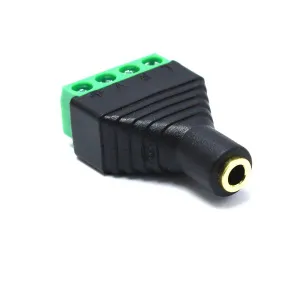 5x Klinkenbuchse 3,5mm Terminal B