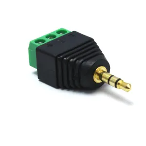 1x Klinkenstecker 3,5mm Terminal E